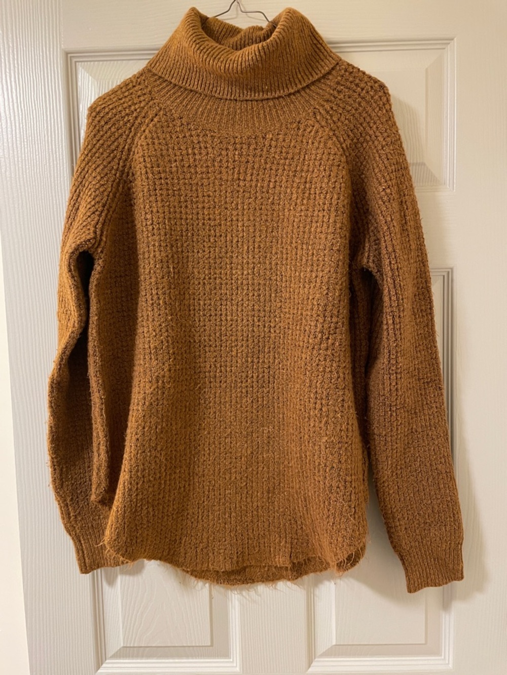 Kuhl Women's Turtleneck Sweater in Camel Brown